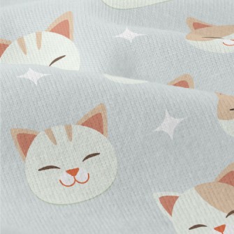 Big-headed Cat With Squinting  Modern Jersey