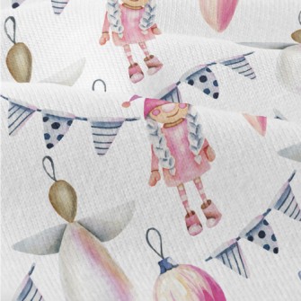 Christmas Little Angel Ornamen Modern Jersey