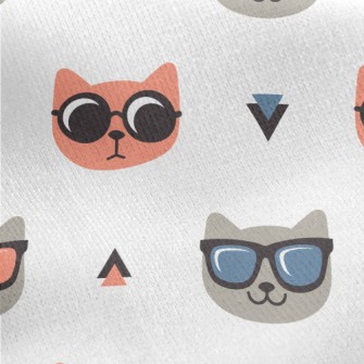 Secret Agent Glasses Confident Jersey Backed Fleece