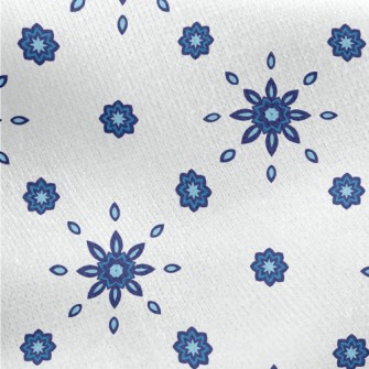Elegant Mini Damask Jersey Backed Fleece