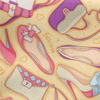 Elegant Women's Bag High H Jersey Backed Fleece