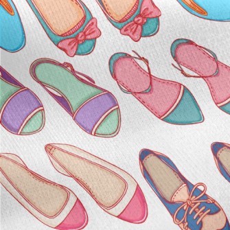 Elegant Shoes Sandals Jersey Backed Fleece