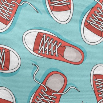 Plain Canvas Sneakers Pongee