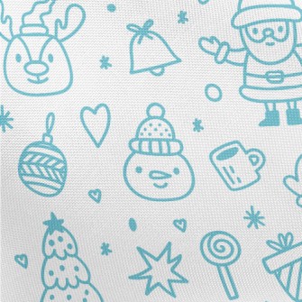 Christmas Classic Characters Pongee