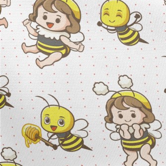 Dress Up Bee Little Girl Pongee