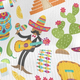 Colorful Mexico Stretch Jersey