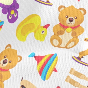 Teddy Bear Trojan Robot Stretch Jersey