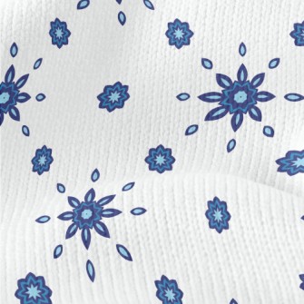 Elegant Mini Damask Stretch Jersey