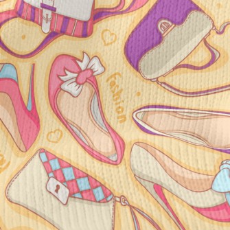 Elegant Women's Bag High H Stretch Jersey