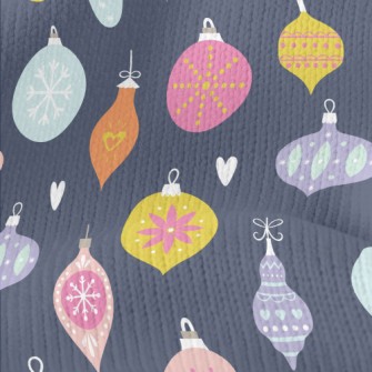 Nordic Style Christmas Decorat Stretch Jersey