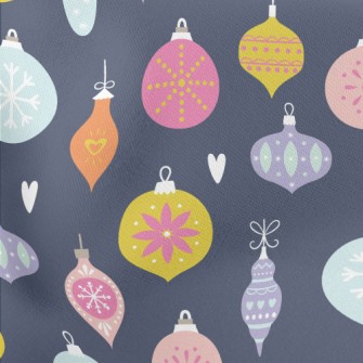 Nordic Style Christmas Decorat Lightweight Cotton Poplin