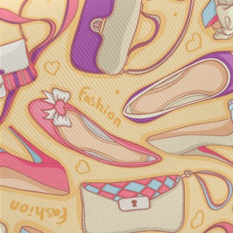 Elegant Women's Bag High H Midweight Cotton Poplin