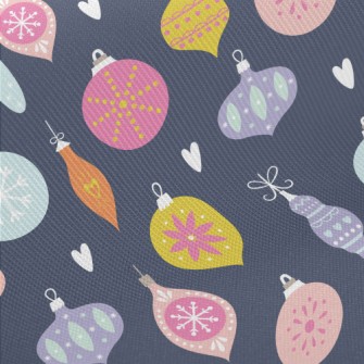 Nordic Style Christmas Decorat Midweight Cotton Poplin