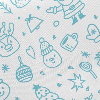 Christmas Classic Characters Midweight Cotton Poplin