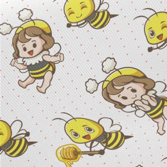 Dress Up Bee Little Girl Midweight Cotton Poplin