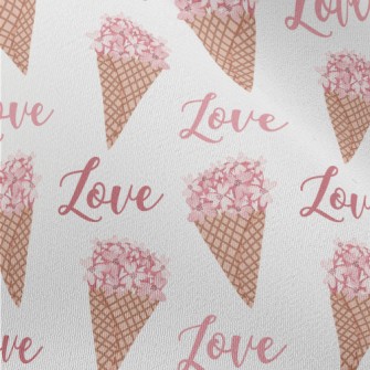 Pink Bouquet Of Love Chiffon