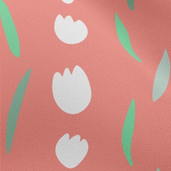 Tulips In Neat Rows Chiffon