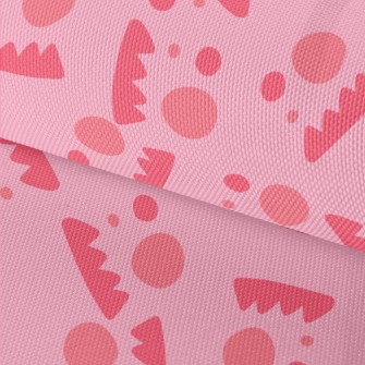 Sawtooth Dot Geometric Pattern Waterproof Oxford