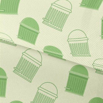 Cartoon Fat Trash Can Waterproof Oxford