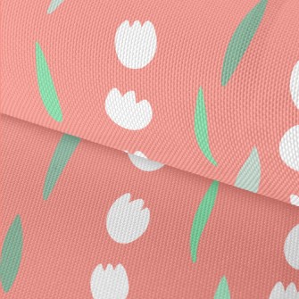 Tulips In Neat Rows Waterproof Oxford