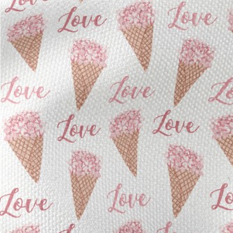 Pink Bouquet Of Love Waterproof Canvas