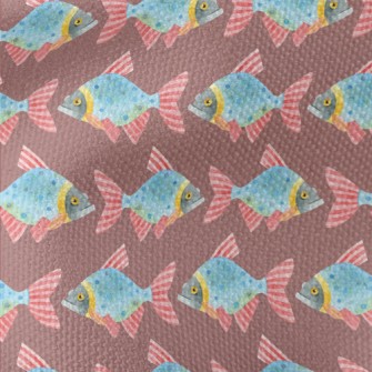 Colorful Funny Fish Waterproof Canvas