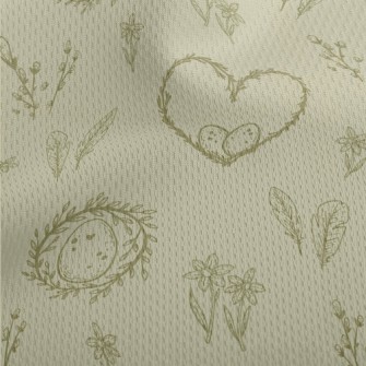 Fresh Easter Eggs Athletic Mesh Flat Back