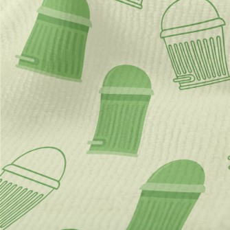 Cartoon Fat Trash Can Terry