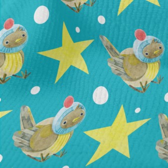 Cute Knitted Hat Sparrow Terry