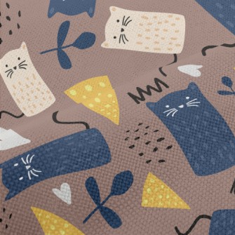 Cute Spotted Cat Performance Linen