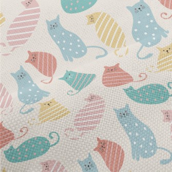 Striped Cat Performance Linen
