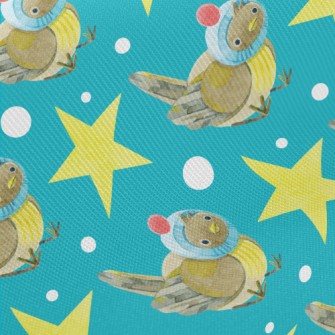 Cute Knitted Hat Sparrow Twill