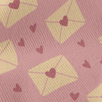 Love Sticker Envelope Standard Corduroy