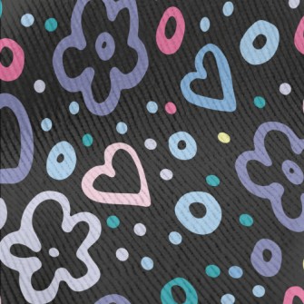 Love Star Circle Standard Corduroy