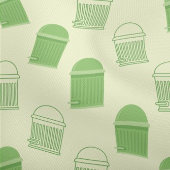 Cartoon Fat Trash Can Dobby