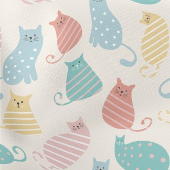 Striped Cat Stretch Ponte