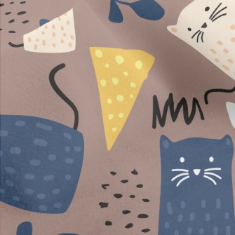 Cute Spotted Cat Micro Fleece