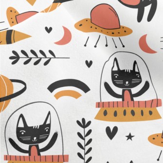 Space Cat Micro Fleece