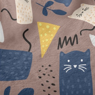 Cute Spotted Cat Minky
