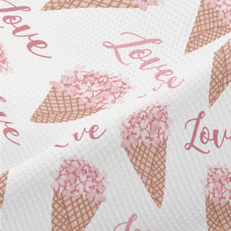 Pink Bouquet Of Love Piqué