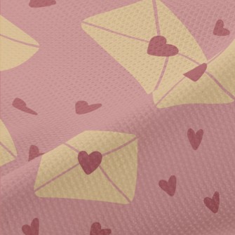 Love Sticker Envelope Piqué