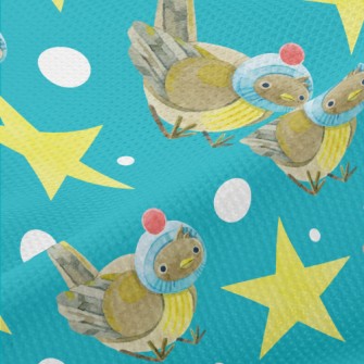 Cute Knitted Hat Sparrow Piqué