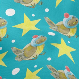 Cute Knitted Hat Sparrow Lightweight Performance Linen