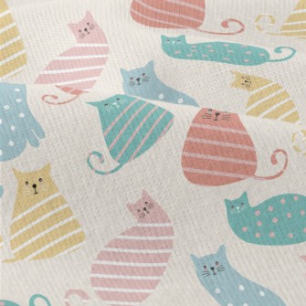 Striped Cat Modern Jersey