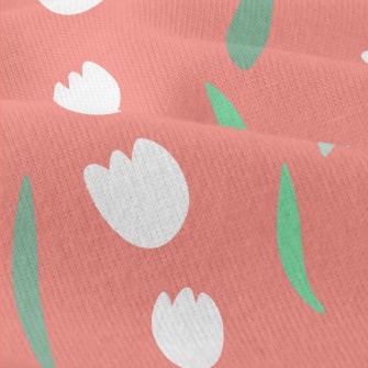 Tulips In Neat Rows Modern Jersey