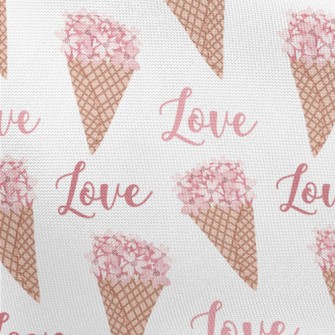 Pink Bouquet Of Love Pongee