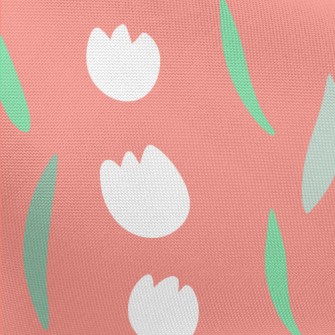 Tulips In Neat Rows Pongee