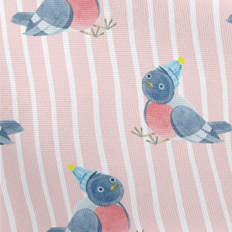 Innocent Sparrow Wearing Woole Pongee