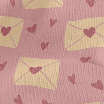 Love Sticker Envelope Stretch Jersey