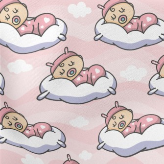 Baby Loves To Sleep Lightweight Cotton Poplin